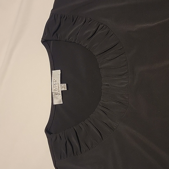 Black Sleeveless Top by Kasper Separates - Picture 4 of 4